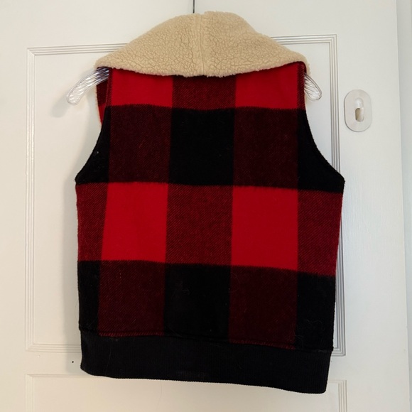 Woolrich Red and Black Vest Size XS - Picture 3 of 3